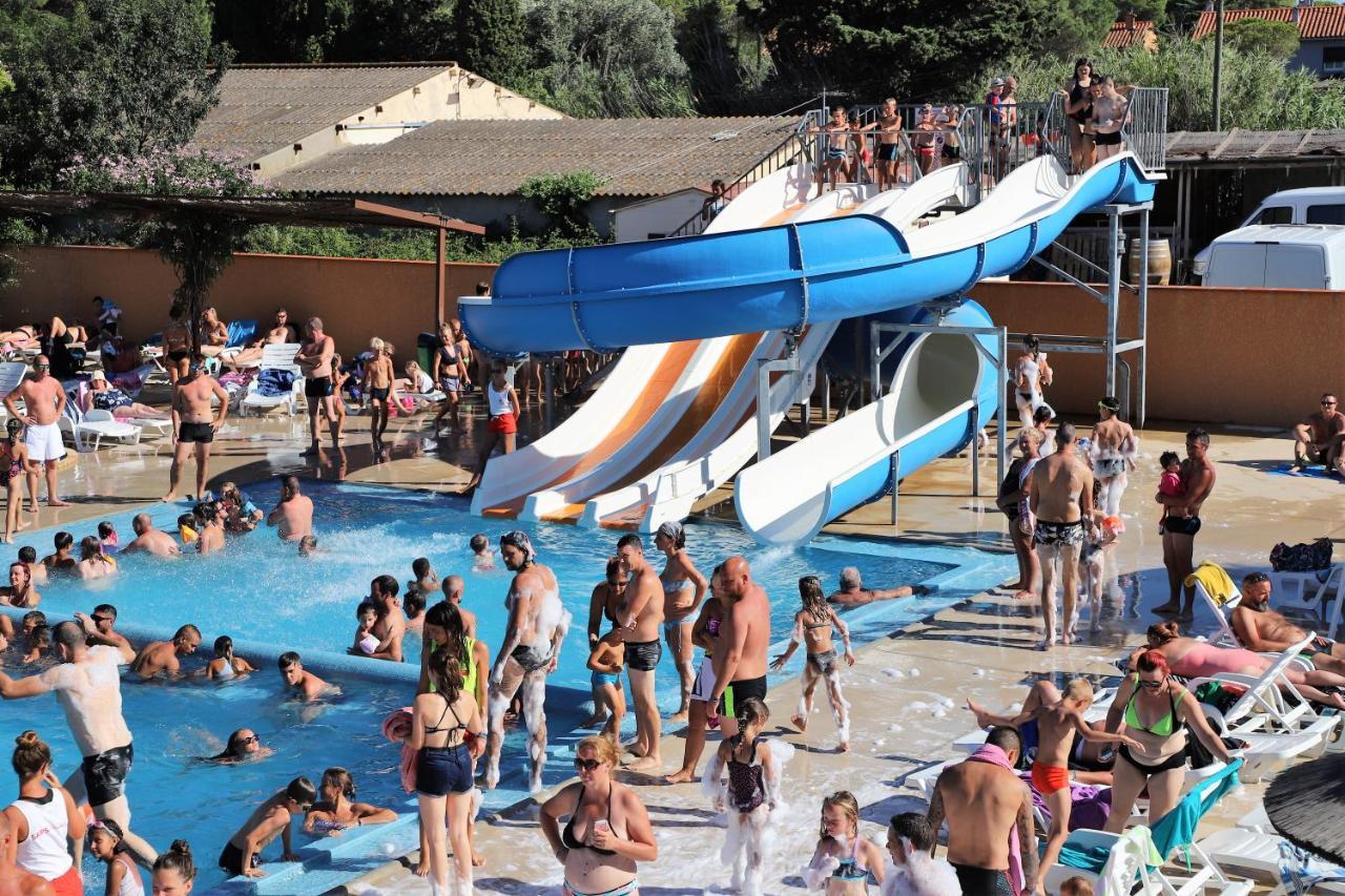 Camping L'Oasis Et California Hotel Le Barcarès Exterior foto