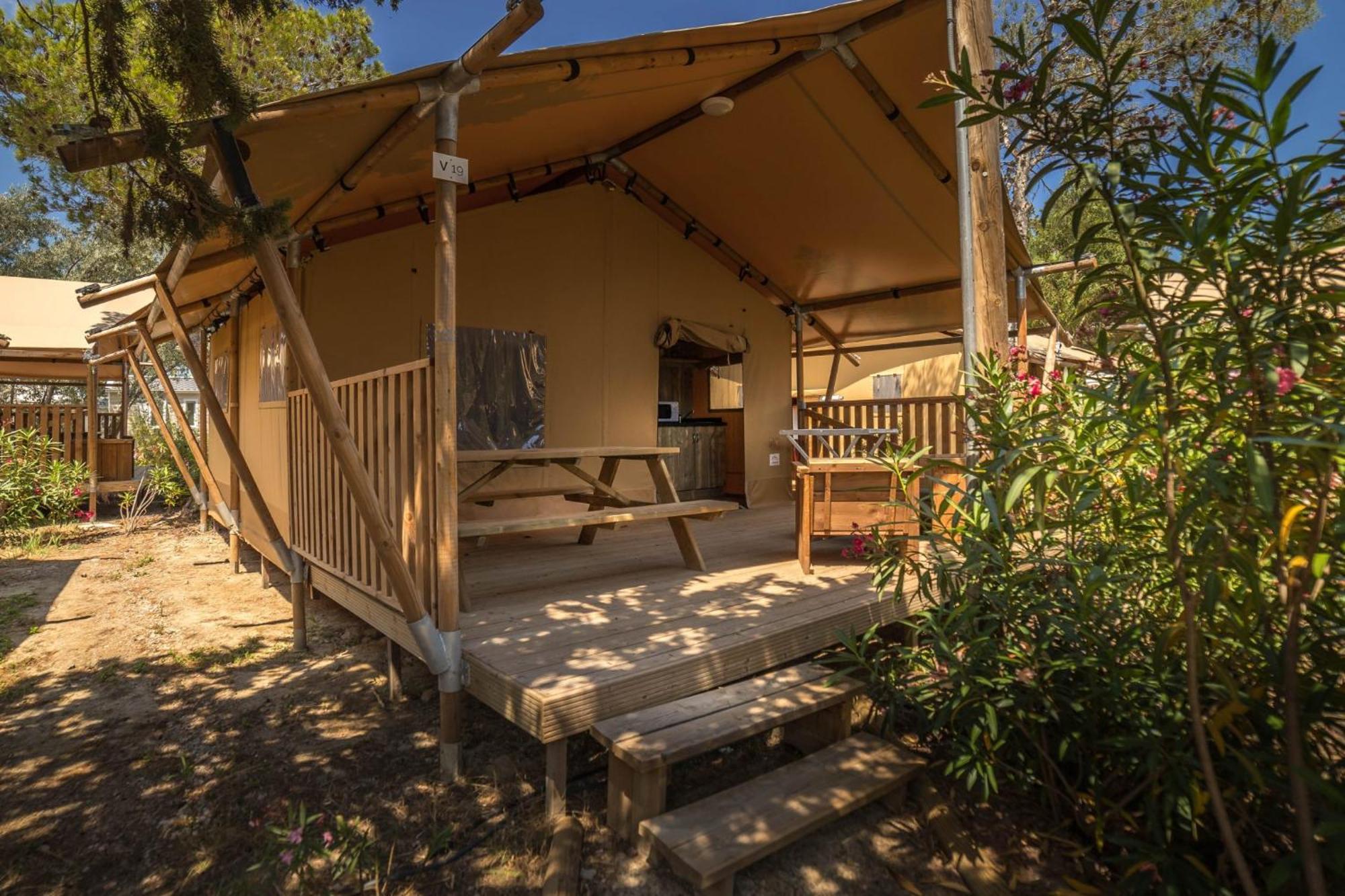Camping L'Oasis Et California Hotel Le Barcarès Exterior foto